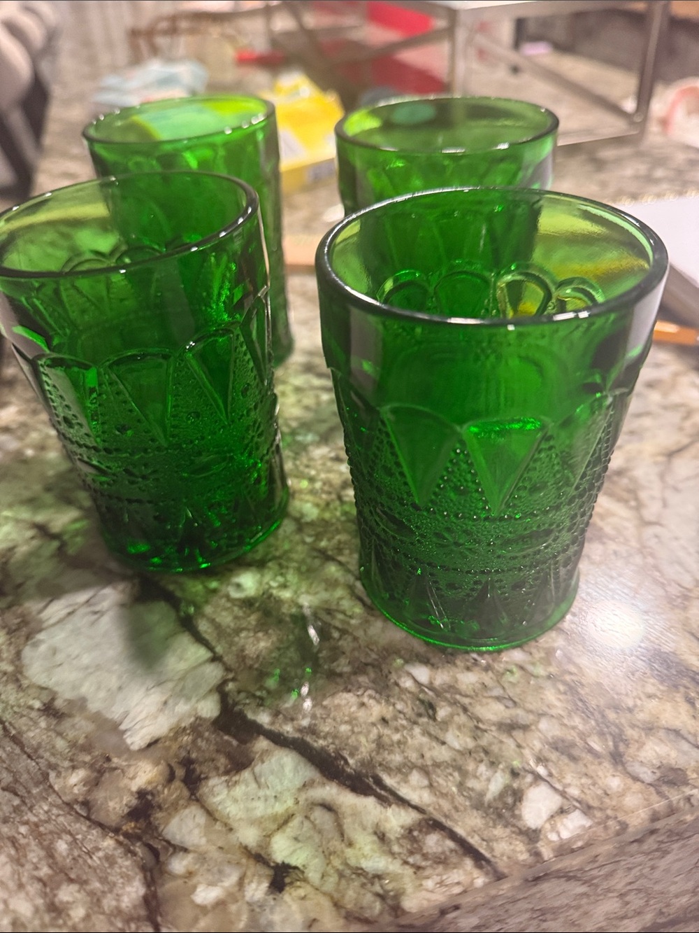 Kemple Wheaton vintage  Glass Tumbler - Set of 4